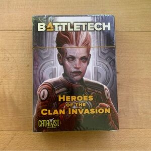 HEROES OF THE CLAN INVASION BATTLETECH CARD SET DECK TOPPS CATALYST 35886